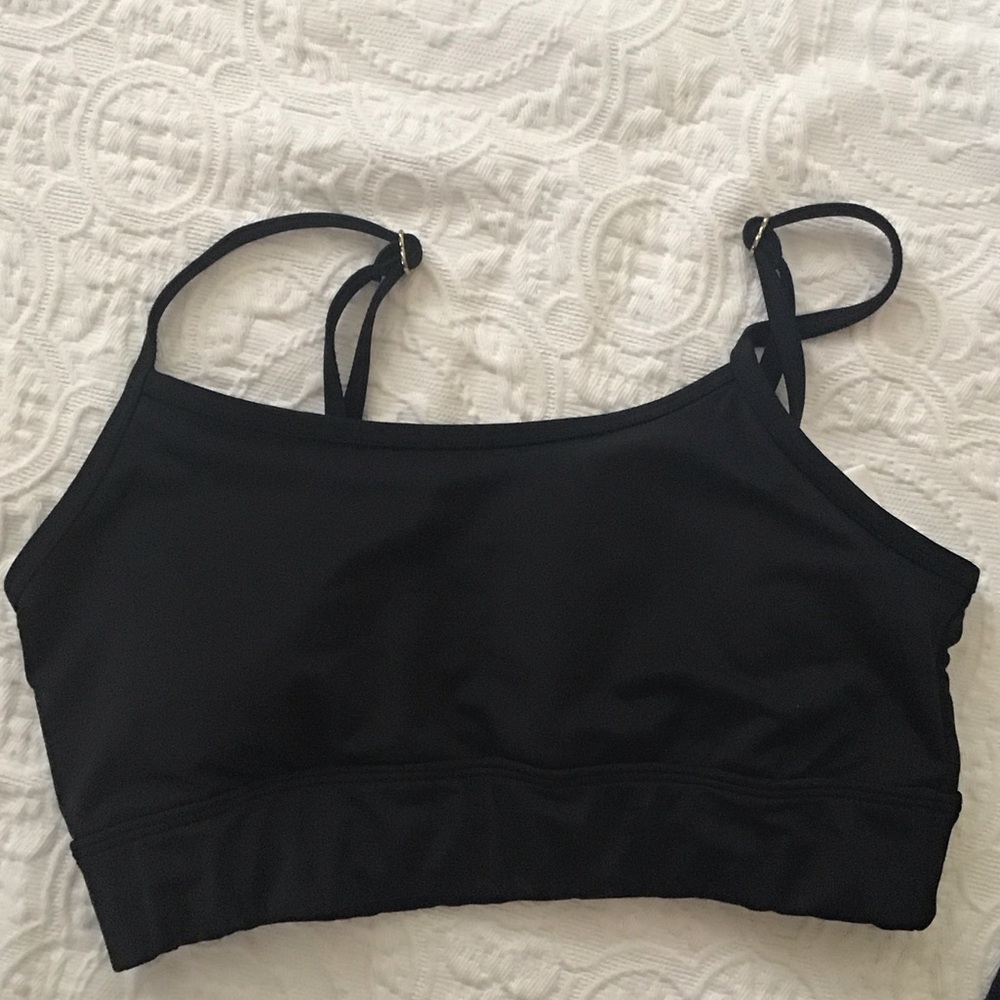 Free People Black Bandeau Bralette
